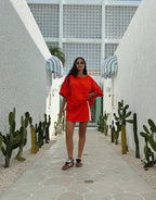 The Maya Mini Skirt by Luna Lane - view 7