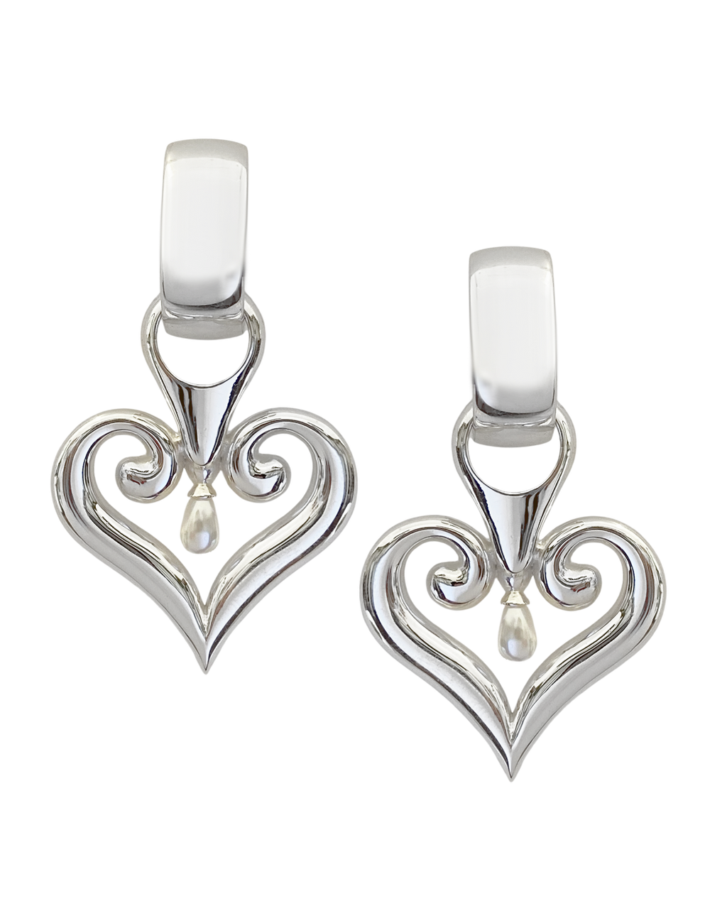 Bella Earrings - Silver