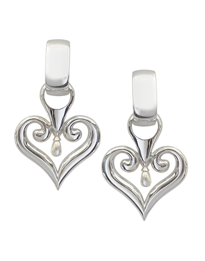 Bella Earrings - Silver