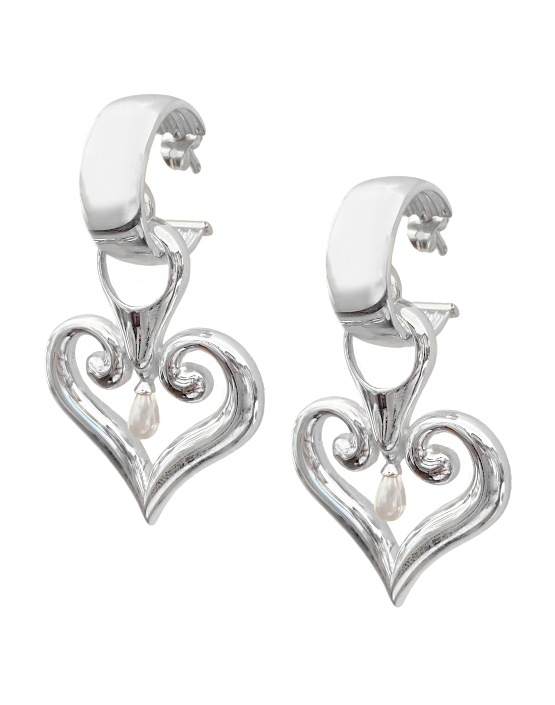 Bella Earrings | Silver Plated
