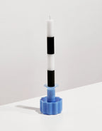Striped Candles - 4 Pack - Black & White by Fazeek - view 2