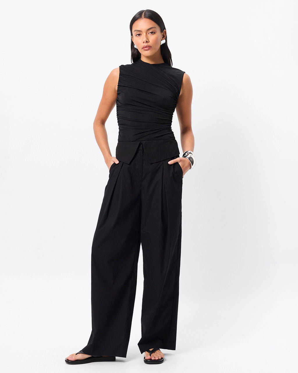 Back To Me Pant - Black by Mossman - view 2