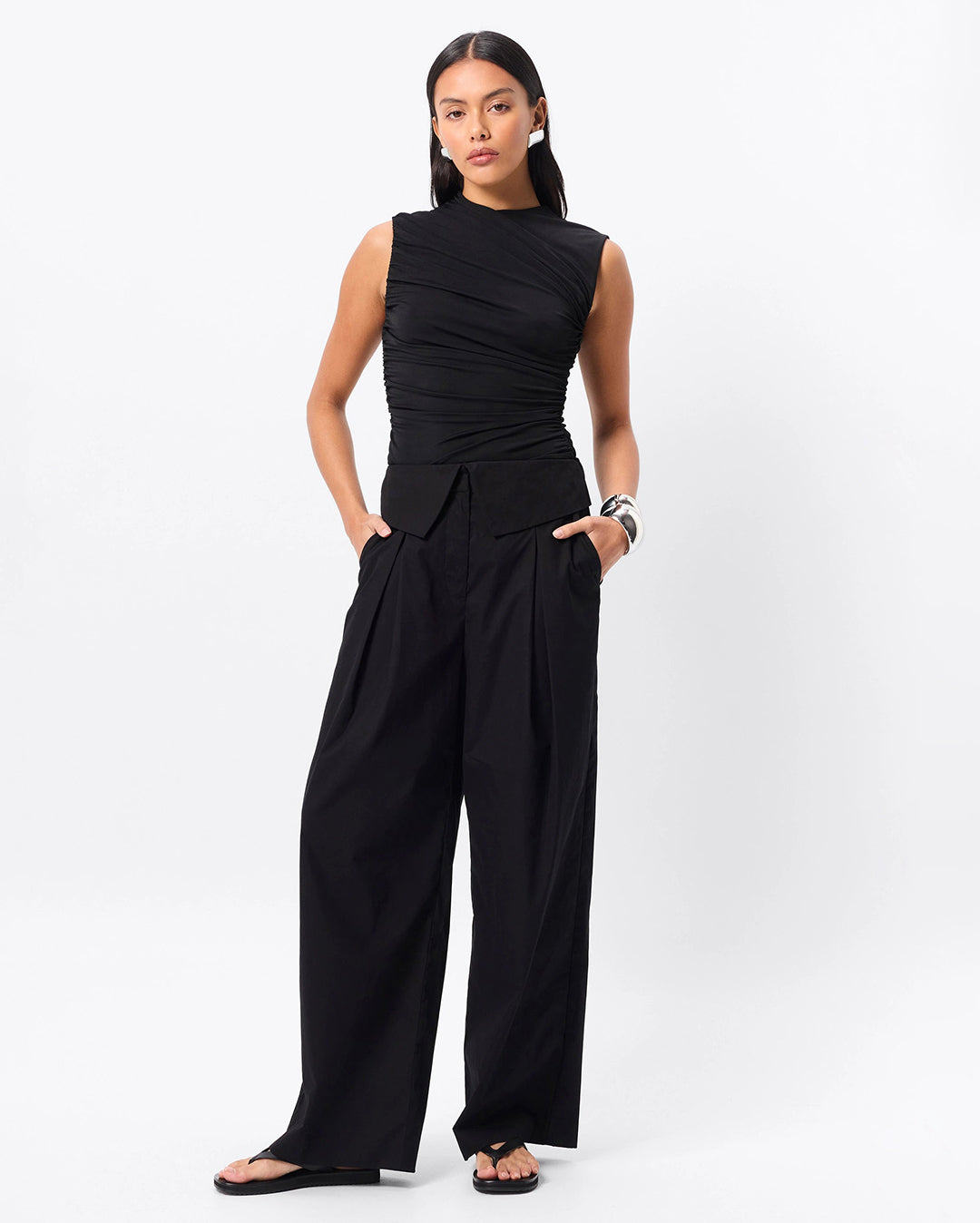 Back To Me Pant - Black by Mossman - view 2
