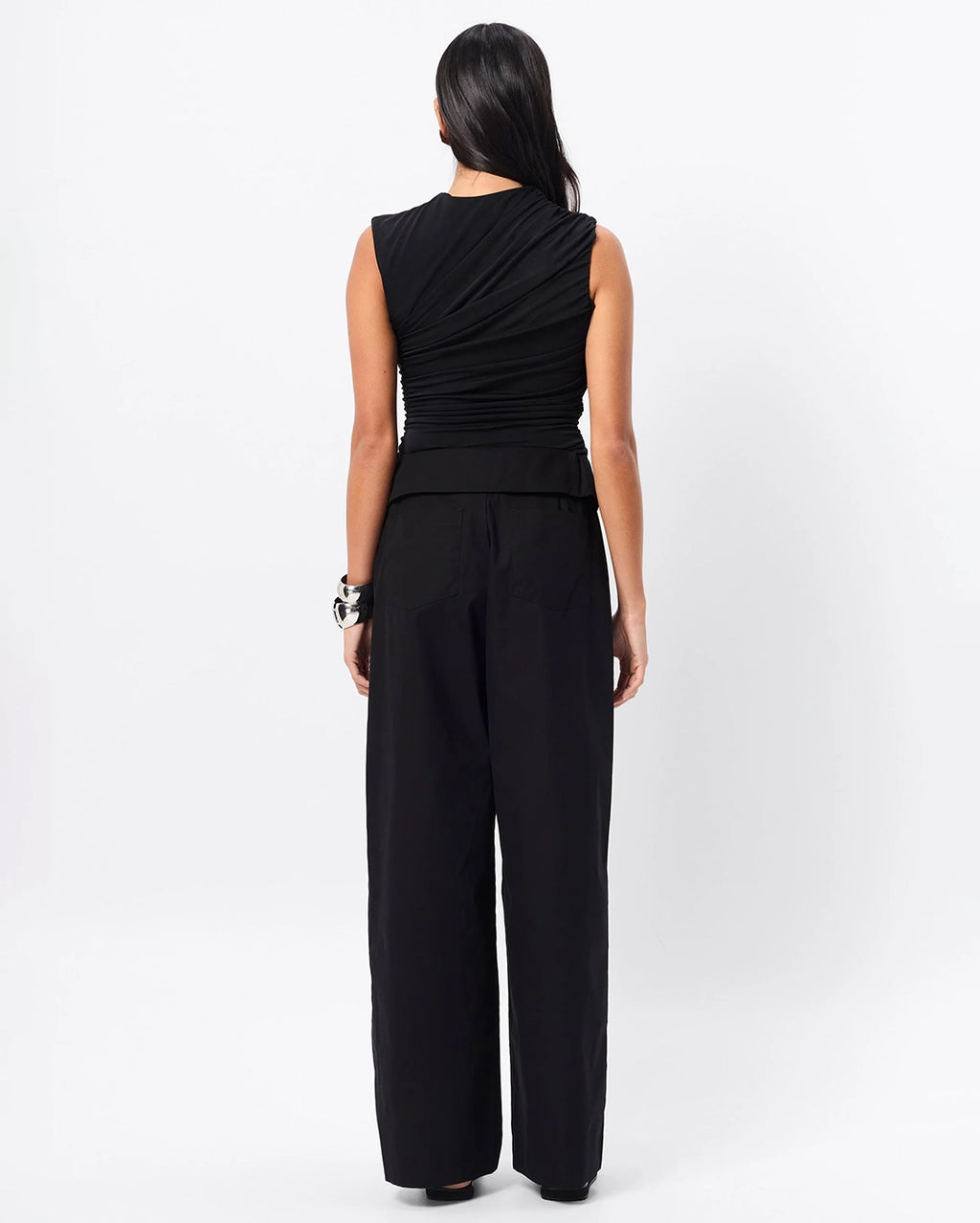 Back To Me Pant - Black by Mossman - view 3
