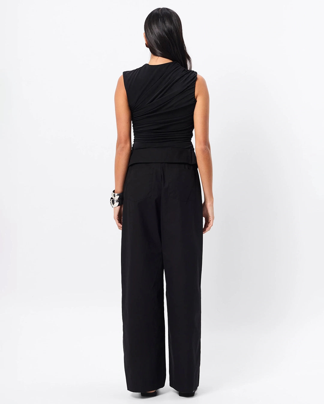 Back To Me Pant - Black by Mossman - view 3