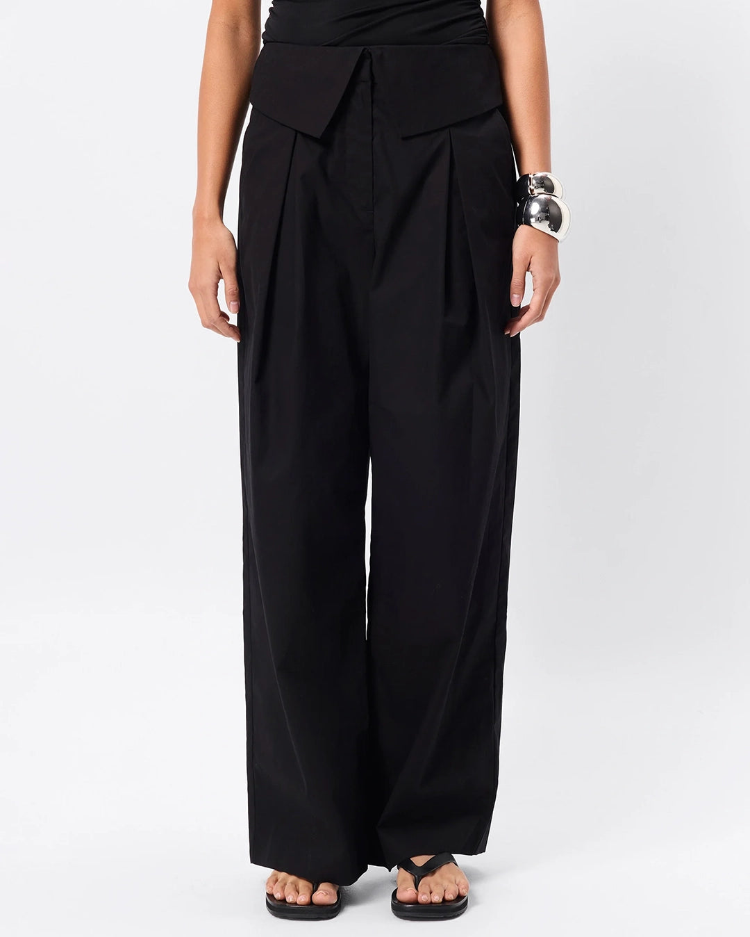 Back To Me Pant - Black by Mossman - view 4