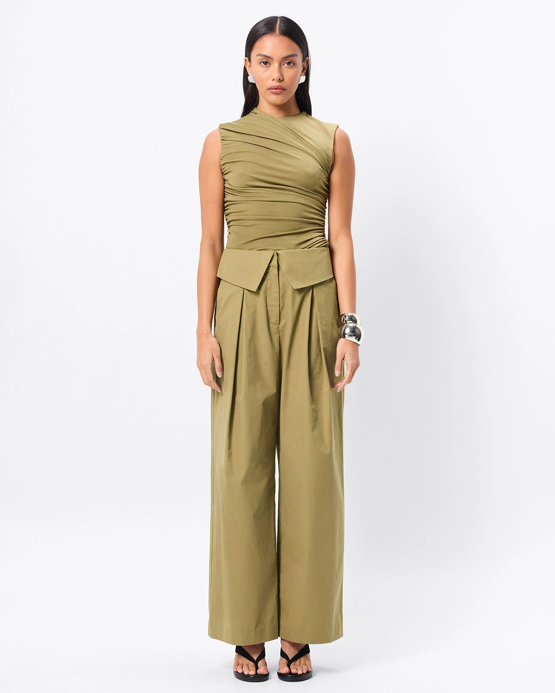 Back To Me Pant - Olive