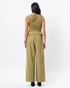 Back To Me Pant - Olive by Mossman - view 3
