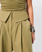 Back To Me Pant - Olive by Mossman - view 5