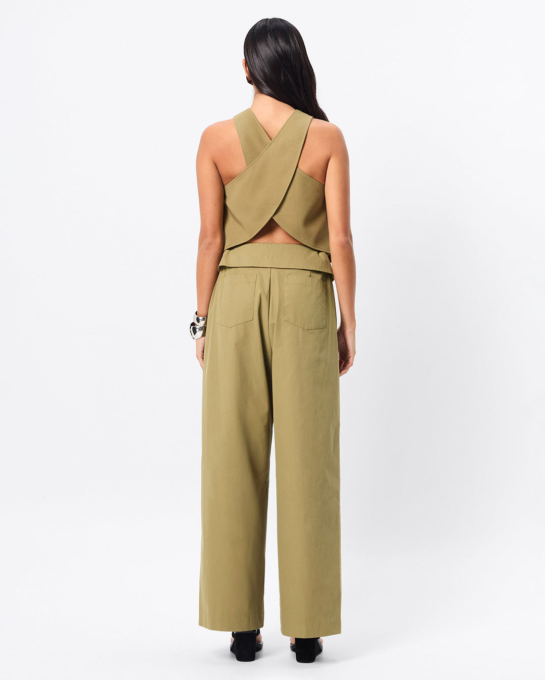 Back To Me Top - Olive by Mossman - view 2