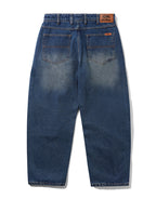Baggy Denim Jeans - Distressed Indigo by Butter Goods - view 2