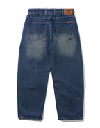Baggy Denim Jeans - Distressed Indigo by Butter Goods - view 2