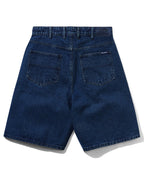 Baggy Denim Shorts - Dark Blue by Butter Goods - view 2