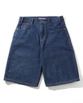 Baggy Denim Shorts - Dark Indigo by Butter Goods