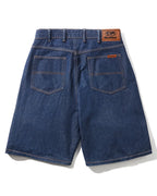 Baggy Denim Shorts - Dark Indigo by Butter Goods - view 2