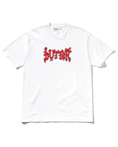 Blotch Tee - White by Butter Goods