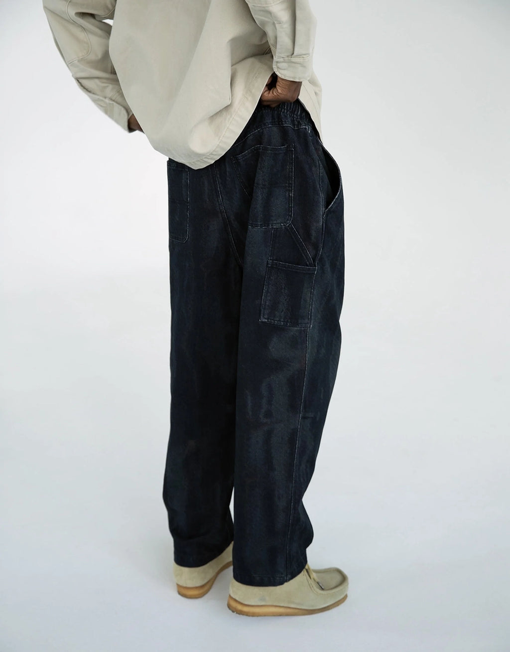 Blurred Flow Pant - Black