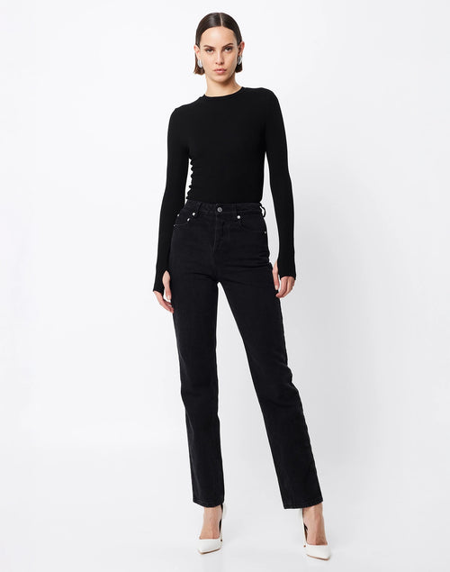 Black Brooklyn Top by Mossman - view 2