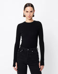 Black Brooklyn Top by Mossman