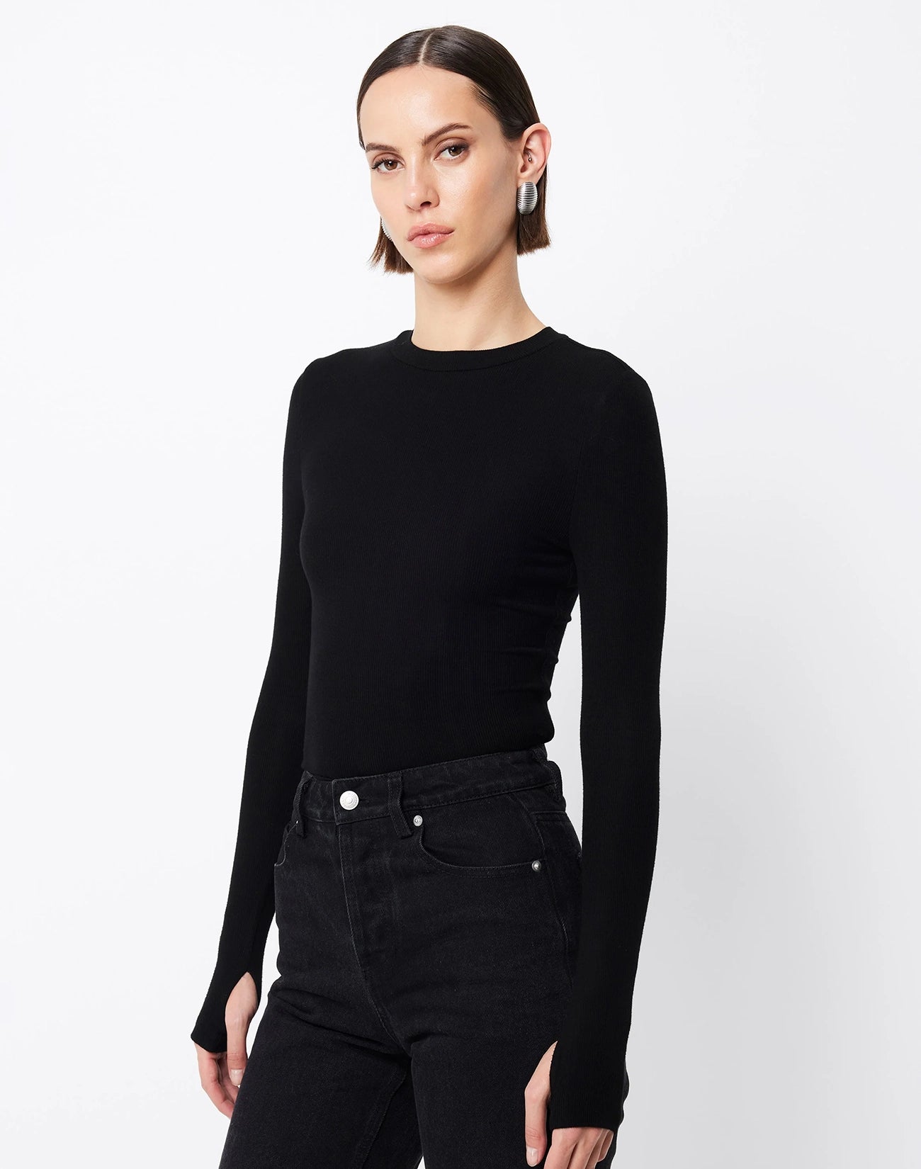 Black Brooklyn Top