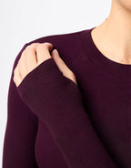 Cherry Laquer Brooklyn Top by Mossman - view 6