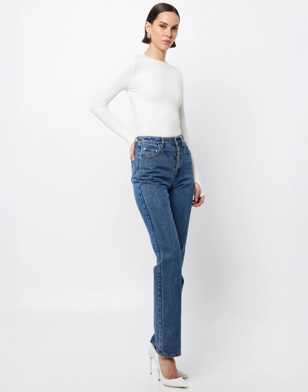 White Brooklyn Top