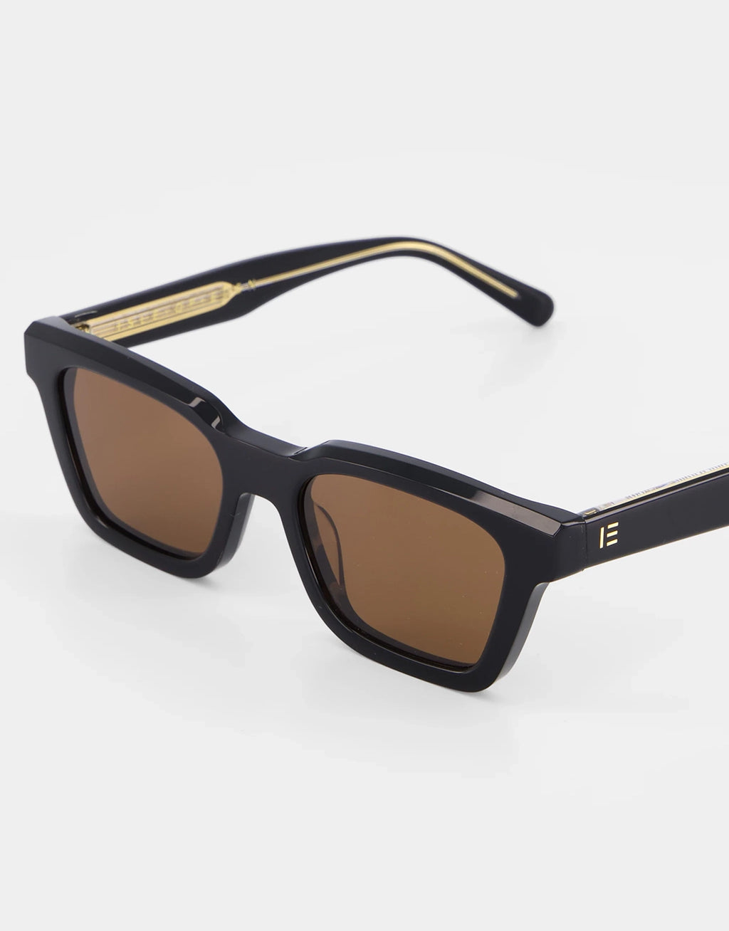Brooklyn Sunglasses - Black/Brown