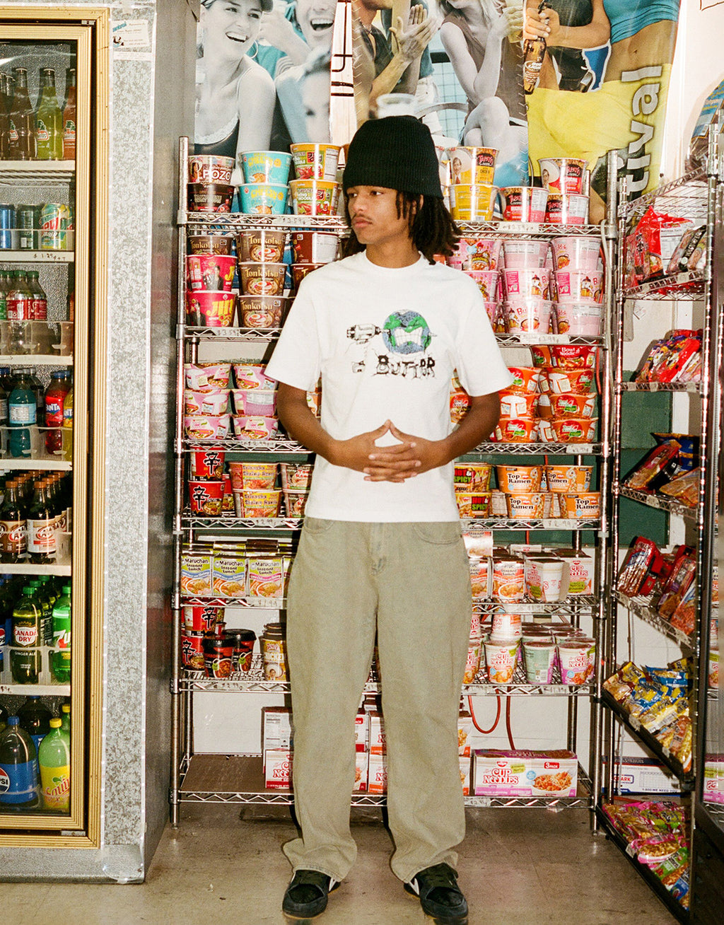 Drill T-Shirt - White by Butter Goods - view 2