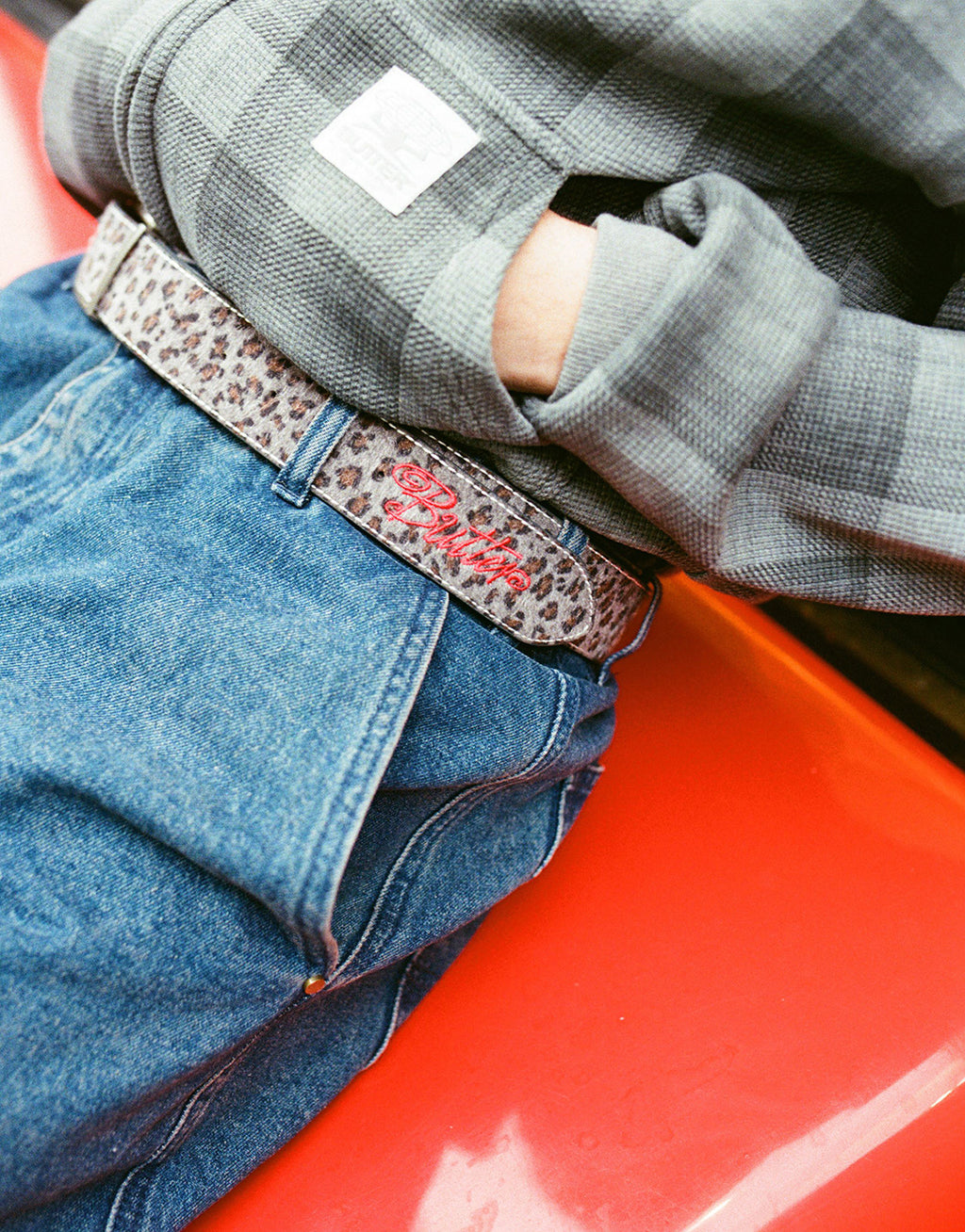 Animal Hide Belt - Leopard by Butter Goods - view 3
