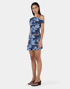 Camila Top - Rolling Waves Navy by Ownley - view 4