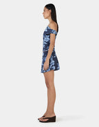 Adriana Mini Skirt - Rolling Waves Navy by Ownley - view 4