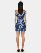 Camila Top - Rolling Waves Navy by Ownley - view 6