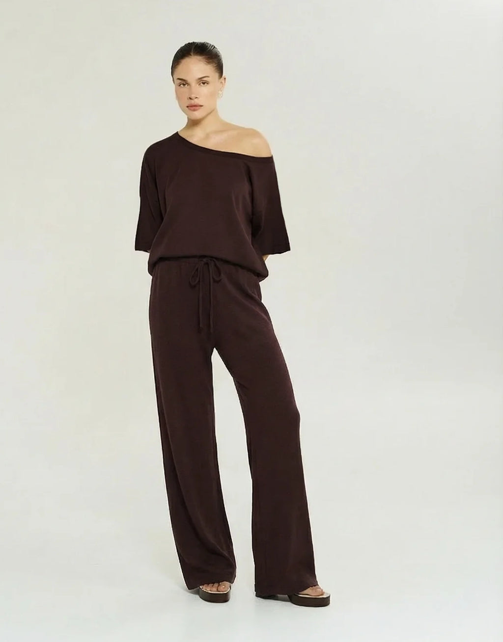 Lounge Pant - Chocolate by Summi Summi - view 4