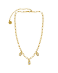 Angelia Necklace - Gold by Mountain and Moon