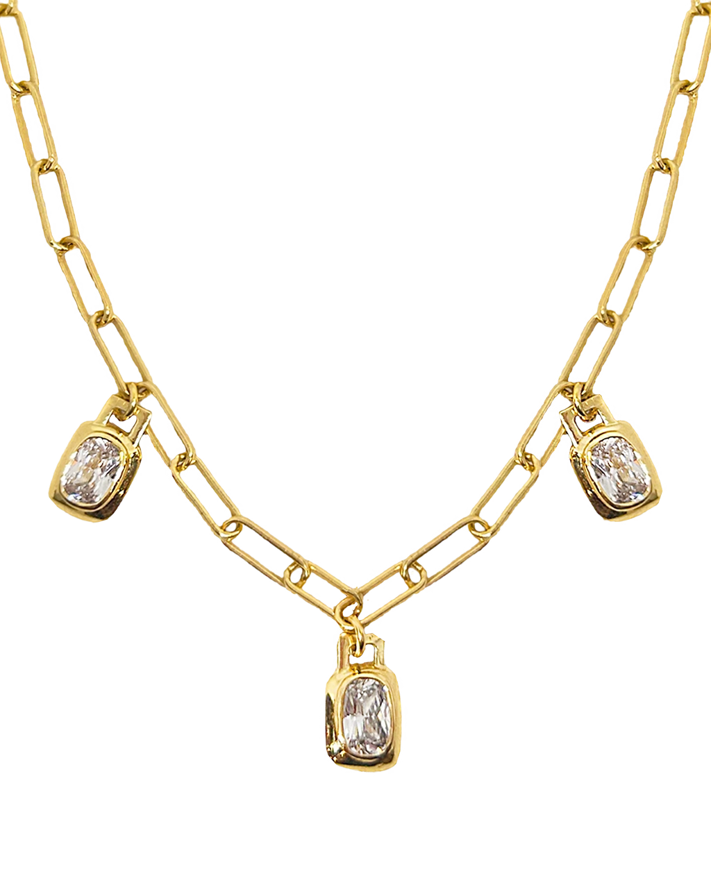 Angelia Necklace - Gold