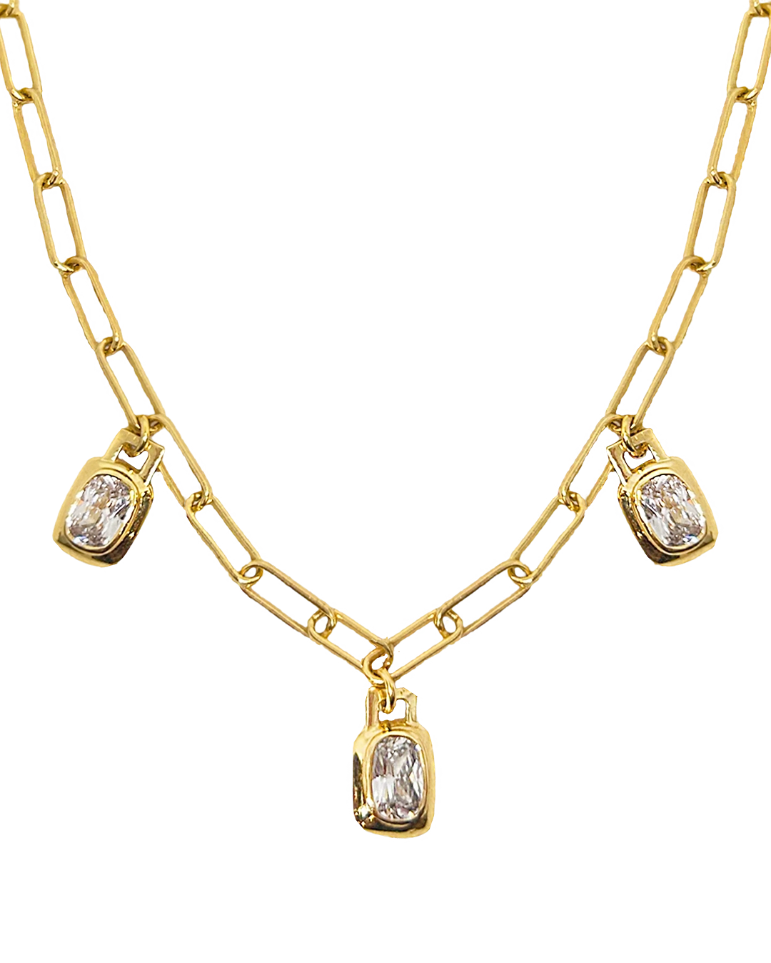 Angelia Necklace - Gold