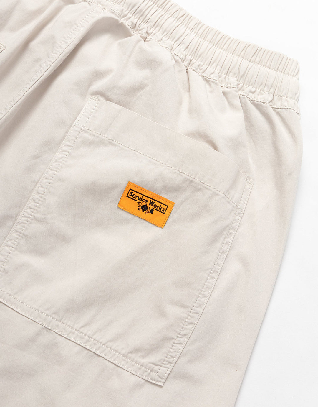 Poplin Chef Shorts - Salt