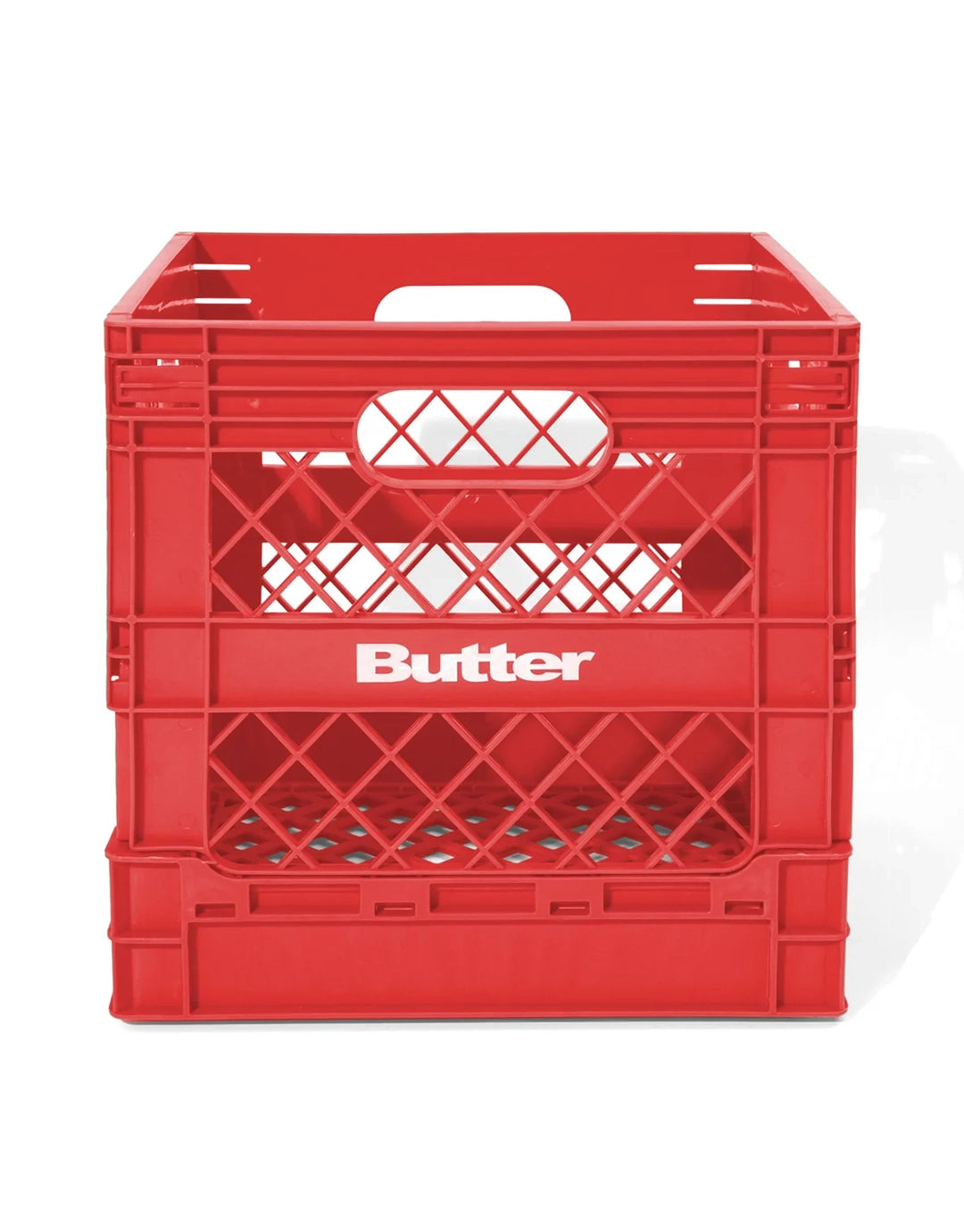 Collapsable Record Crate - Red