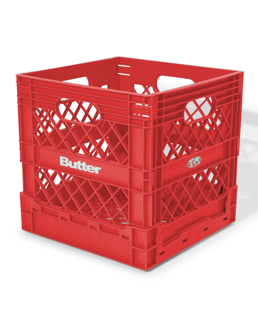 Collapsable Record Crate - Red