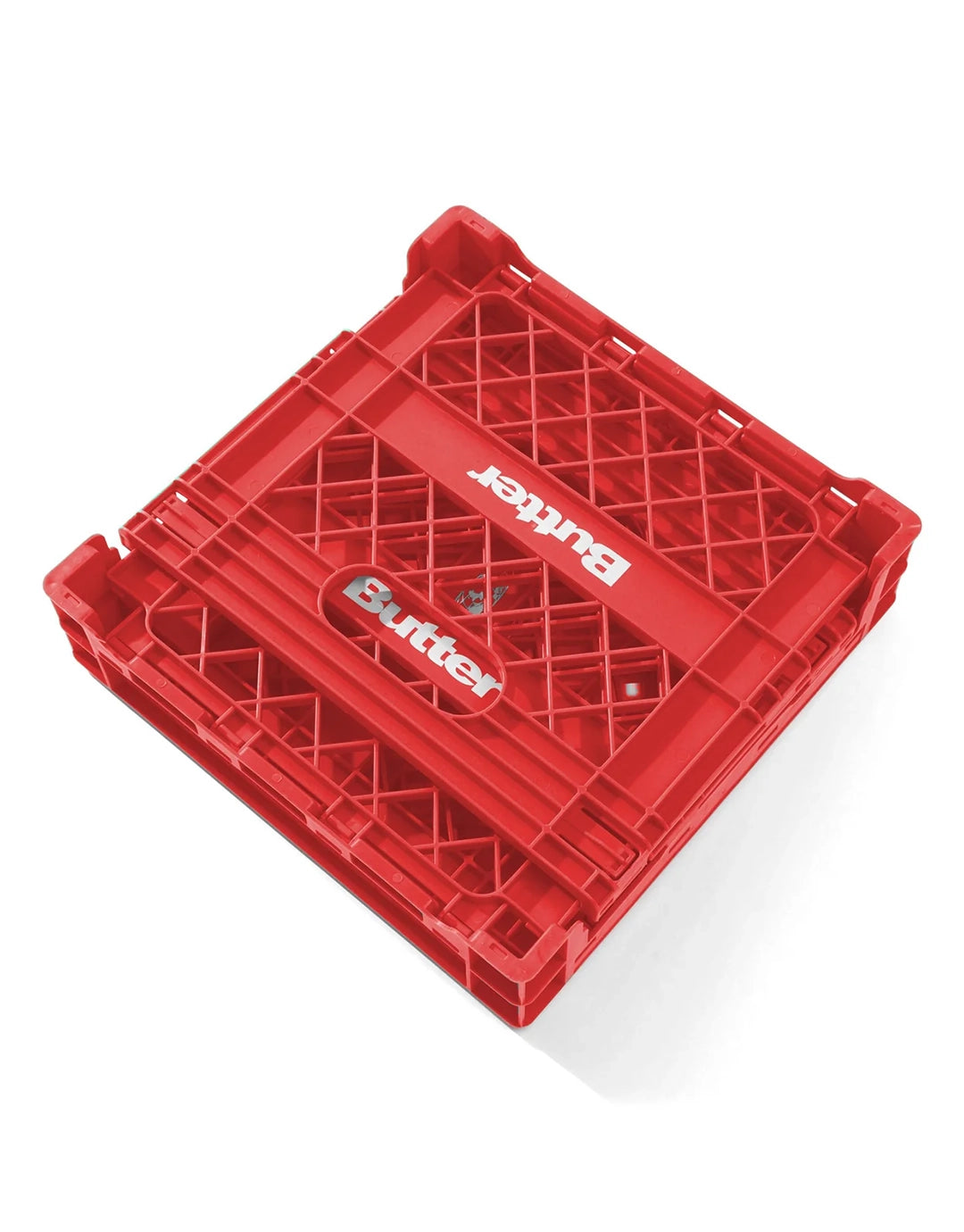 Collapsable Record Crate - Red