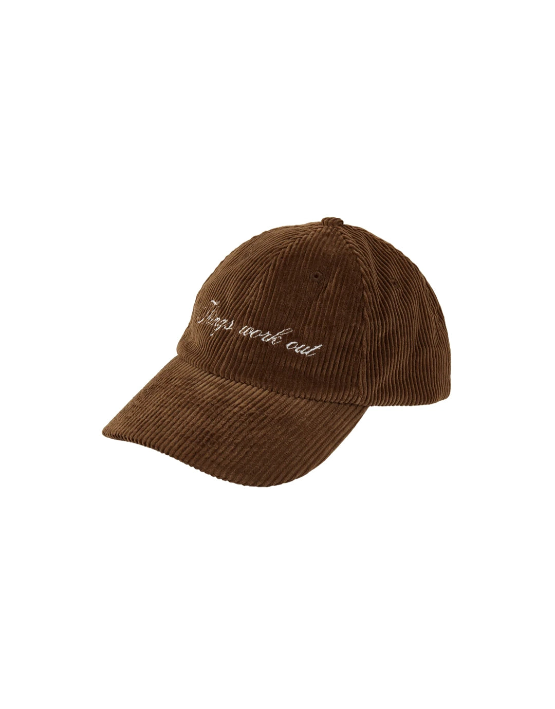 Things Work Out Cap - Chocolate Cord