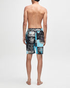 Washed Away Swim Short - Caviar by Deus Ex Machina - view 3