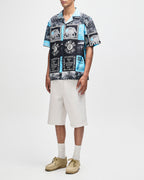 Washed Away Short Sleeve Shirt - Caviar by Deus Ex Machina - view 4