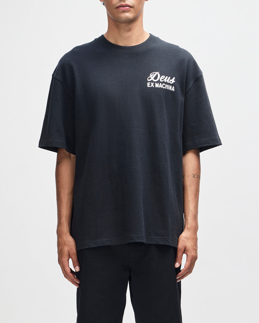 Harajuku Sign T-Shirt - Black by Deus Ex Machina