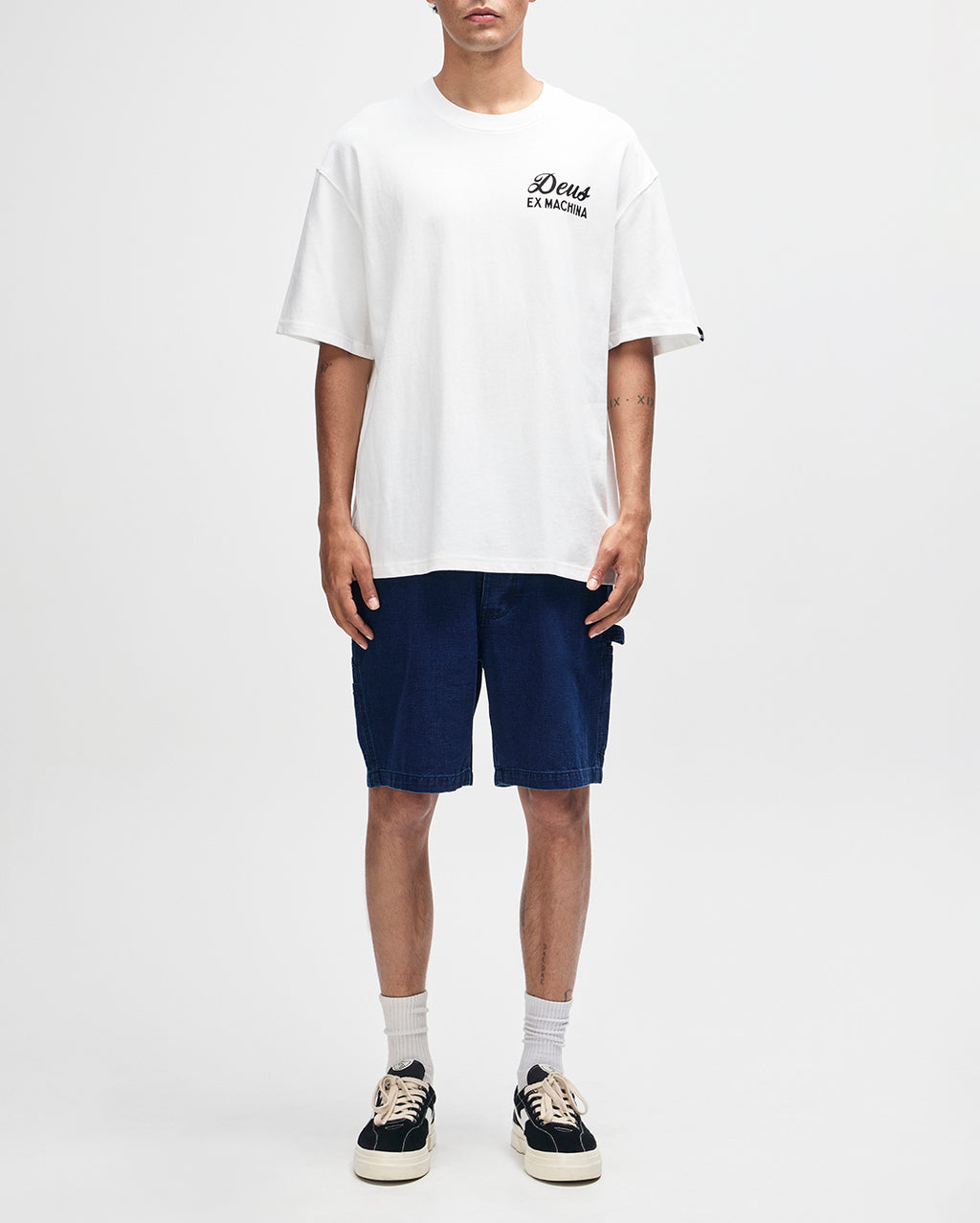 Venice Sign T-Shirt - White by Deus Ex Machina - view 6