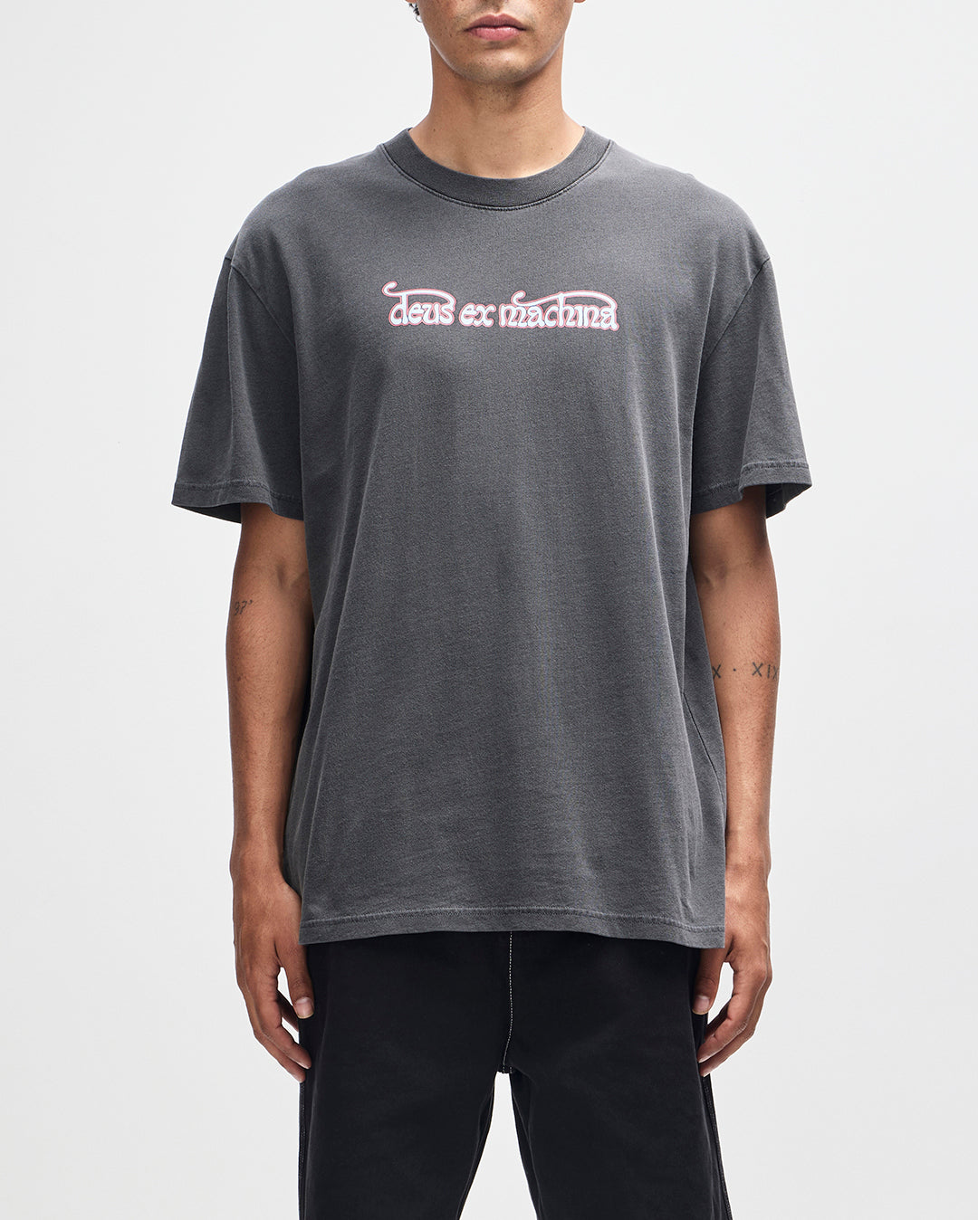 Deus Ex Machina Virtual Insanity T-Shirt - Anthracite | Wally NZ