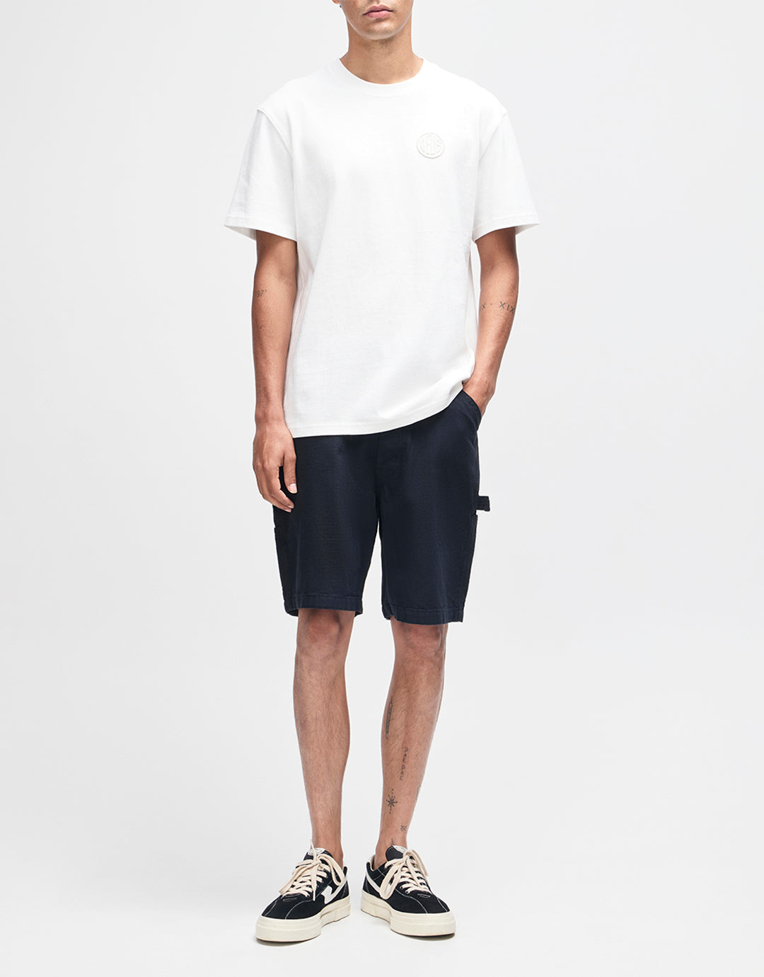 Big Fella Chambray Shorts - Black by Deus Ex Machina - view 6