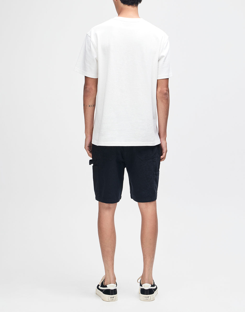 Big Fella Chambray Shorts - Black by Deus Ex Machina - view 5
