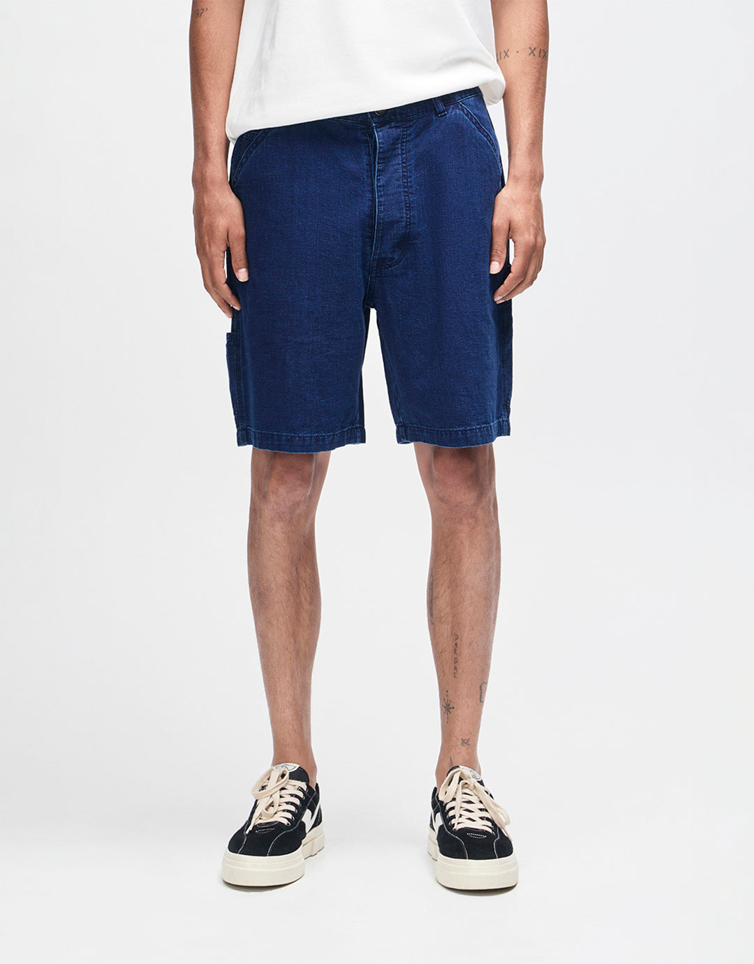 Big Fella Chambray Shorts - Indigo by Deus Ex Machina