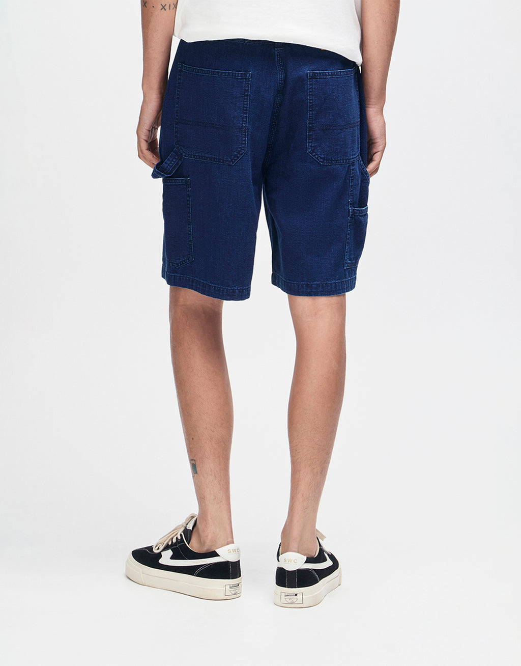 Big Fella Chambray Shorts - Indigo by Deus Ex Machina - view 2